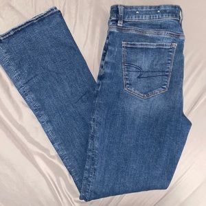 american eagle high rise skinny kick